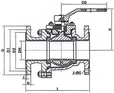 Q41F46 結(jié)構(gòu)尺寸圖