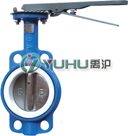 D71F手柄四氟密封蝶阀 D71F手柄四氟密封蝶阀